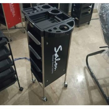 Imported Salon Trolley Color Stand with 4  Drawer
